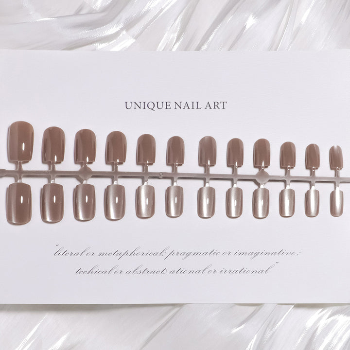 Unique Press-On Nail Art Set Stornfield