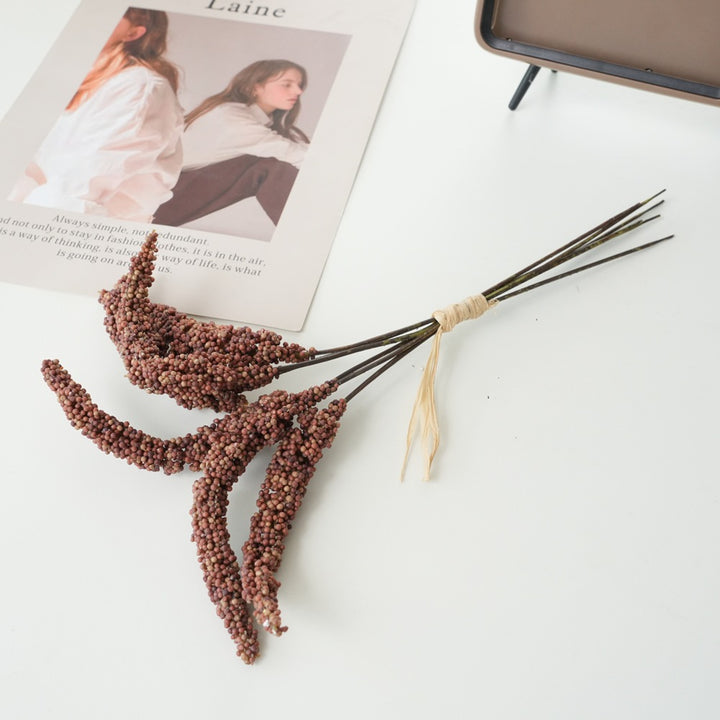 Decorative Natural Grain Floral Stem