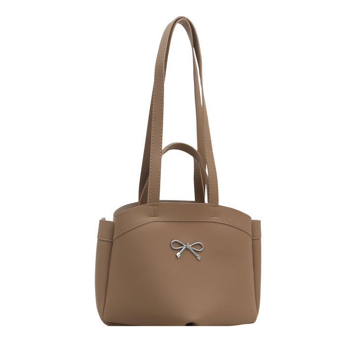 Elegant Bow Accent Handheld Tote Bag Stornfield