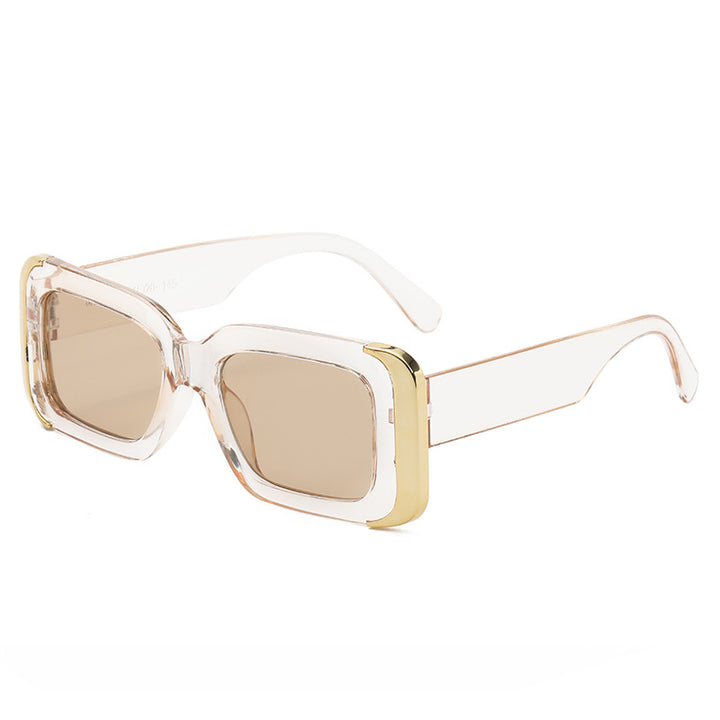 Women Oversized Sunglasses in Modern Animal Print Design Stornfield
