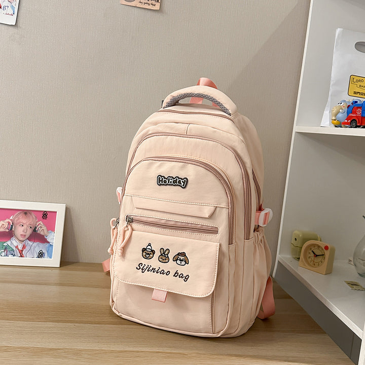 Cute Illustrated Character-Themed Backpack Stornfield