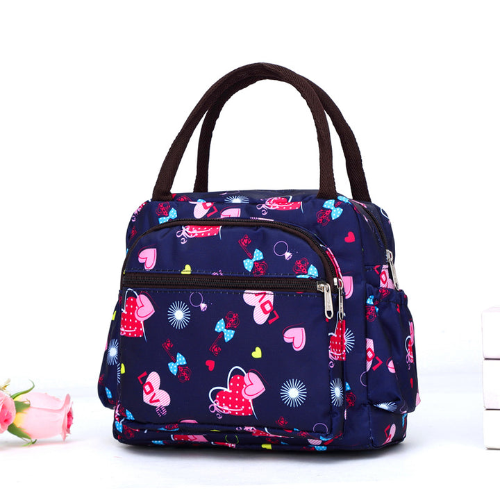 Cat Pattern Insulated Lunch Tote Stornfield