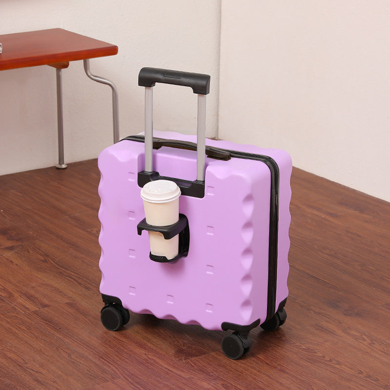 Innovative Beverage Holder Rolling Luggage Stornfield