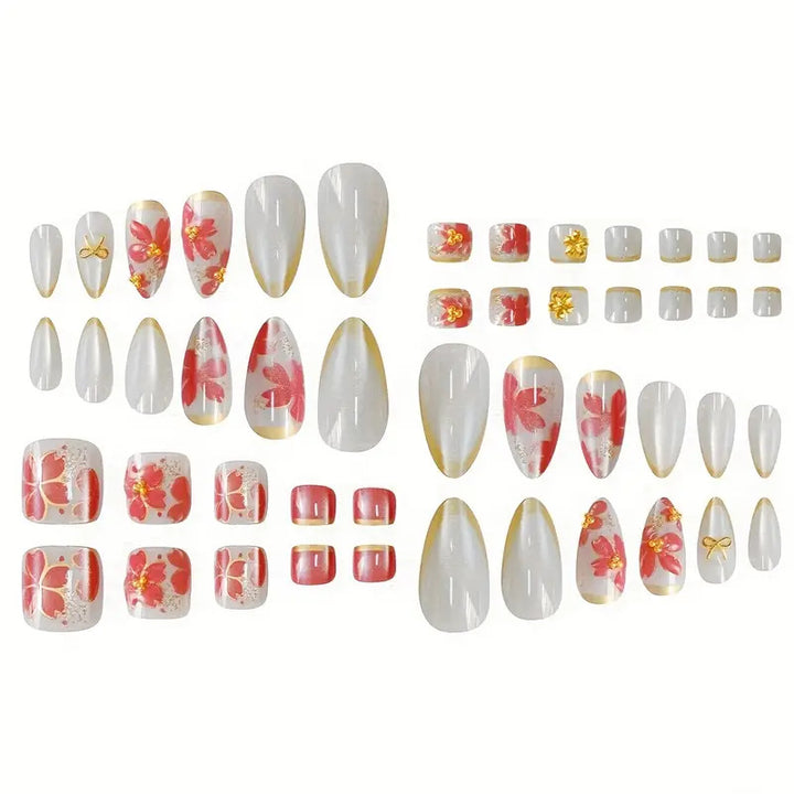 Floral Artistry Nail Set Stornfield