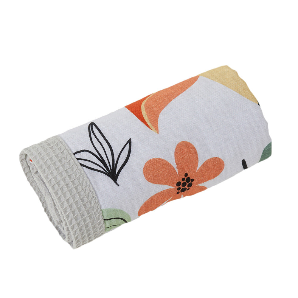 Floral Patterned Baby Blanket Stornfield