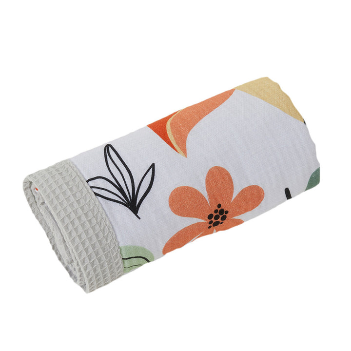 Floral Patterned Baby Blanket Stornfield