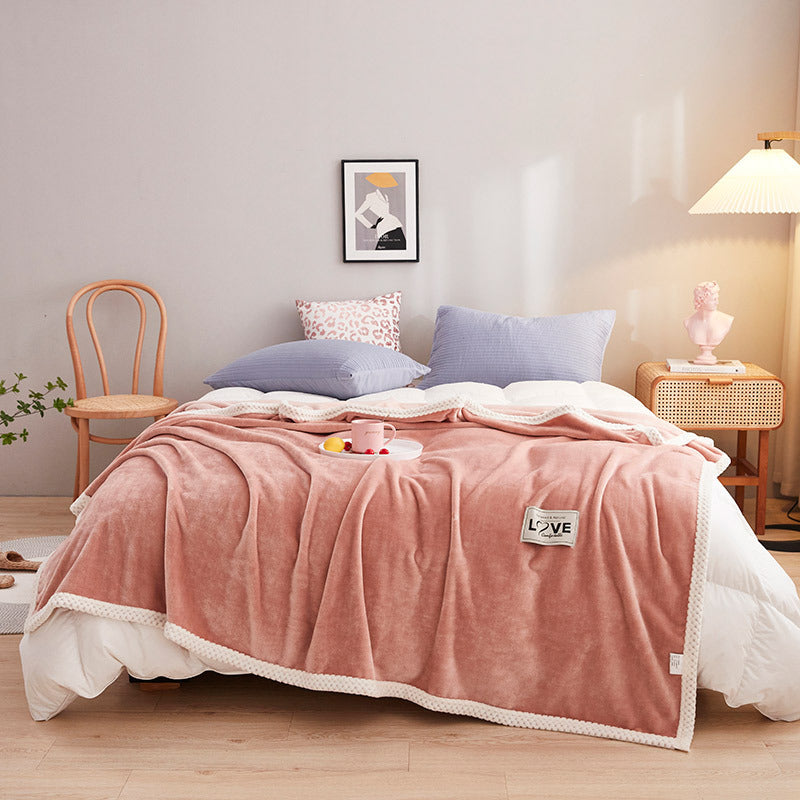 Women soft plush blanket with playful design Stornfield