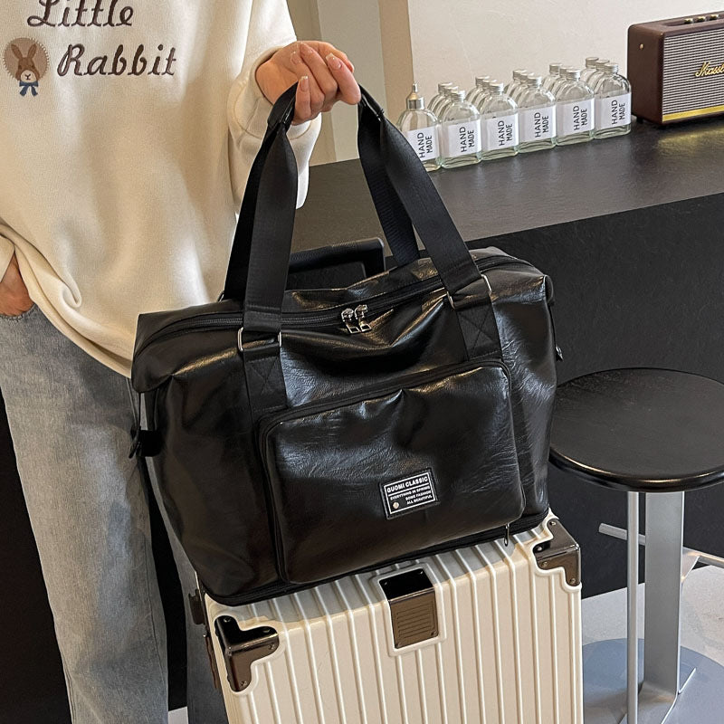 Elegant Sport Duffel Bag with Practical Outer Pocket Design Stornfield