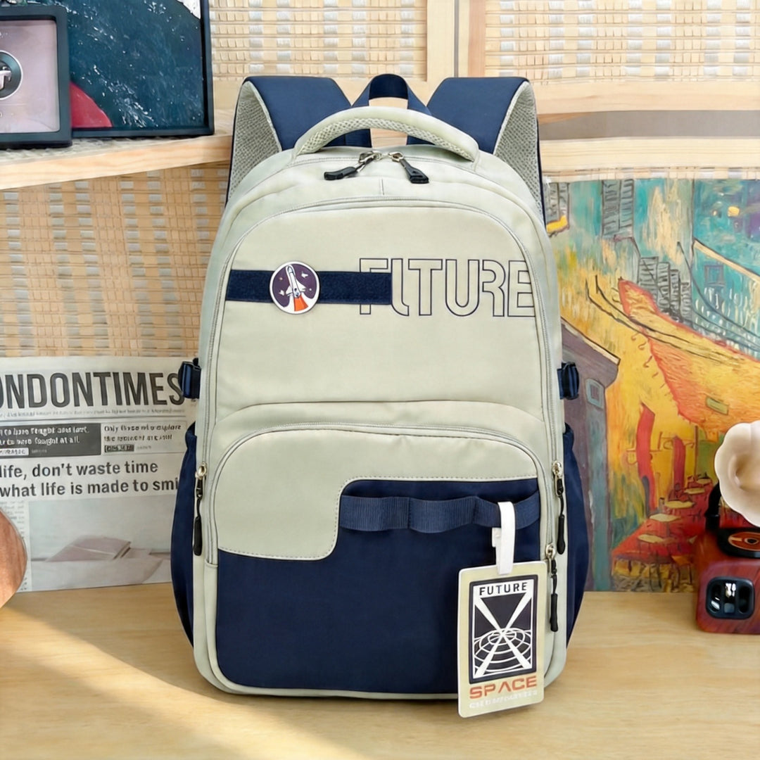 Futuristic Graphic Design Backpack Stornfield