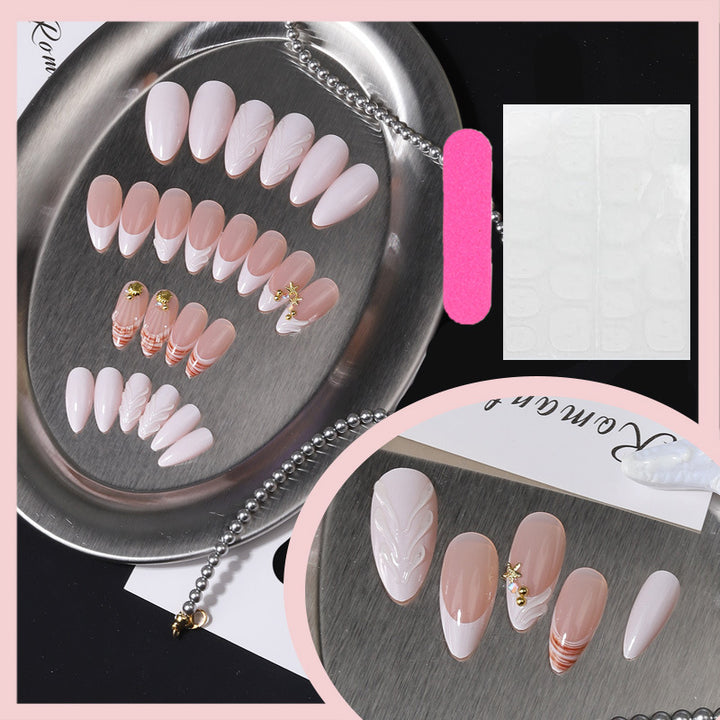 Premium Quality Press-On Nail Set Stornfield