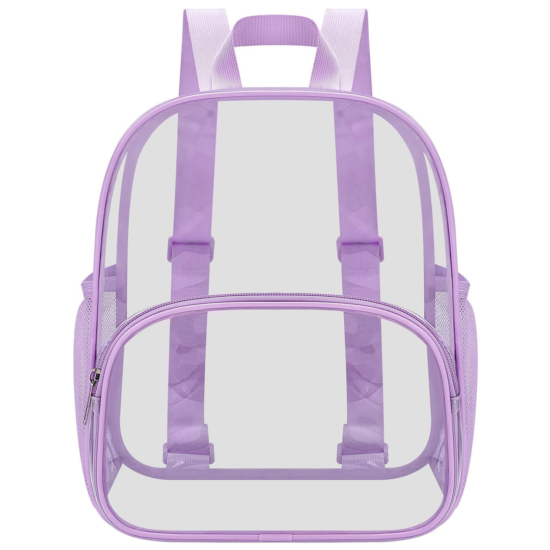Unisex transparent everyday backpack with reinforced bottom and breathable straps Stornfield