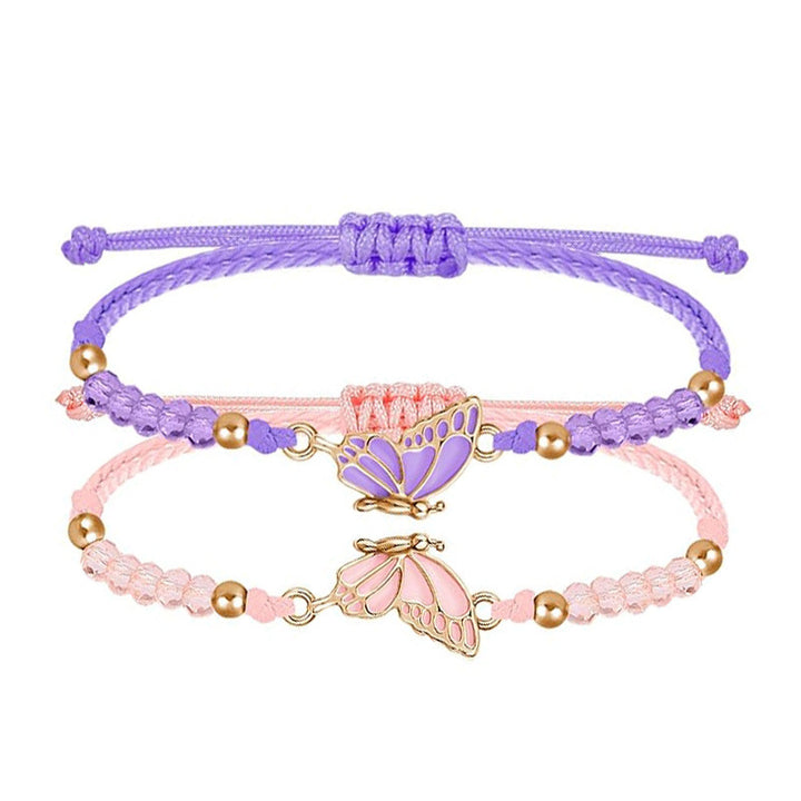 Butterfly Charm Necklace and Bracelet Set Stornfield