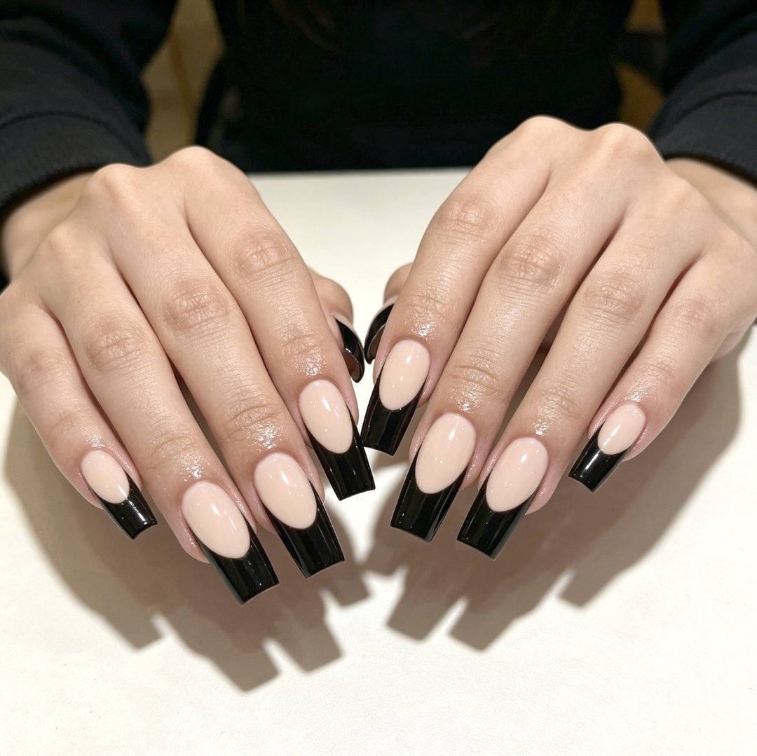 Elegant Long Coffin Nail Enhancements Stornfield