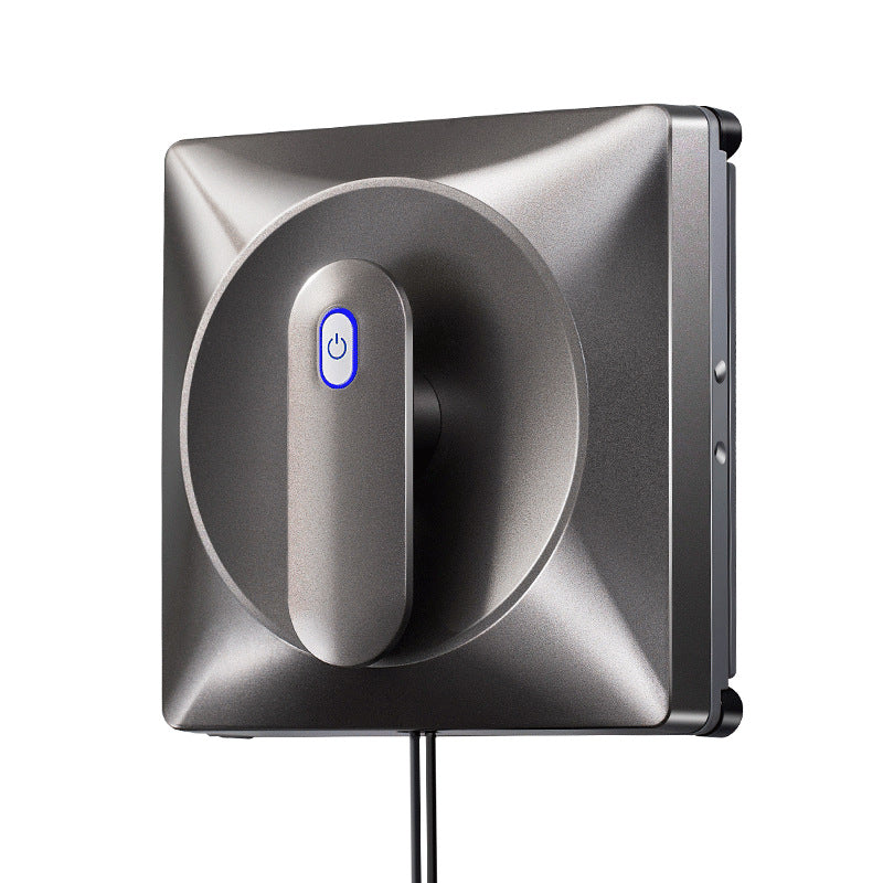 robotic window cleaner with dual spinning microfiber mops and spray function Stornfield