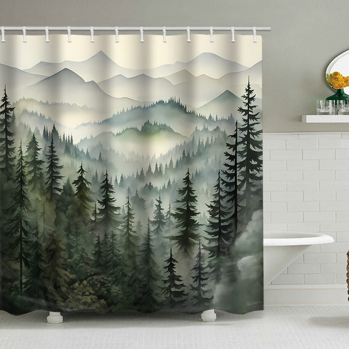Artistic Shower Curtain Stornfield