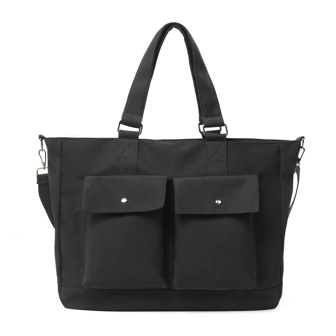 Versatile tote bag with practical exterior pockets Stornfield