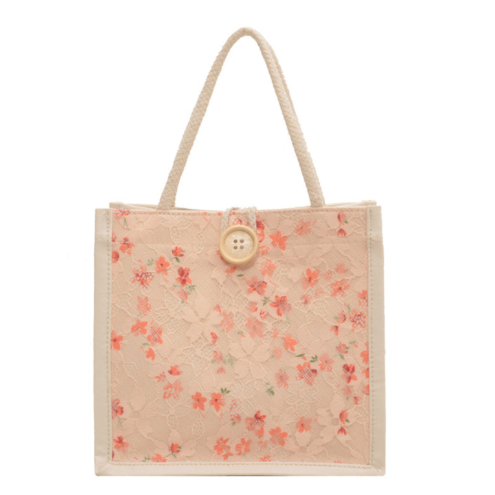 Decorative Floral Tote