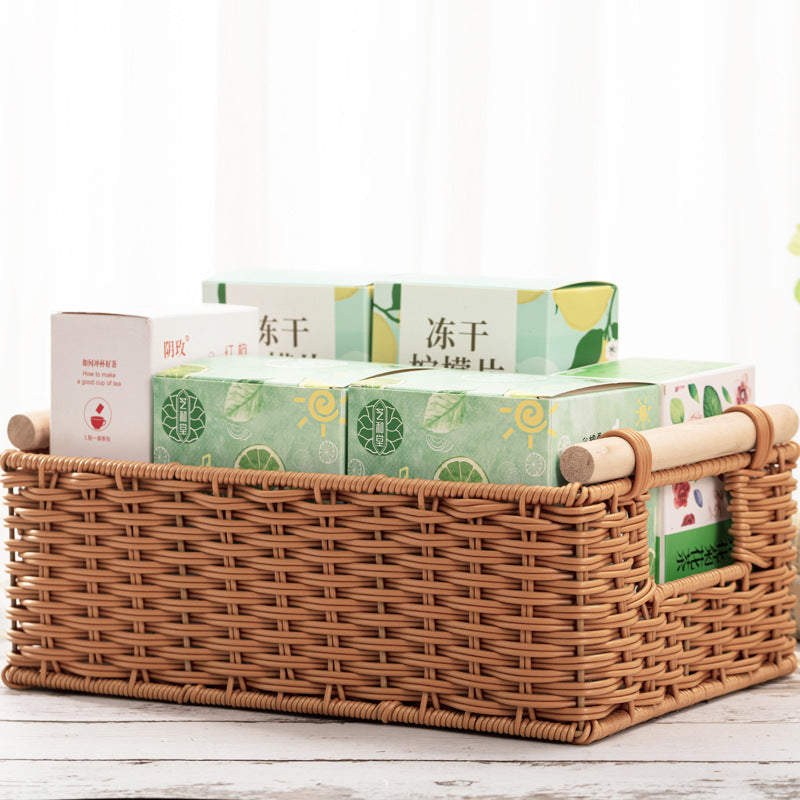 Women Decorative Storage Basket with Practical Handles Stornfield