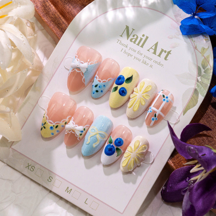 Floral Acrylic Nail Art Kit