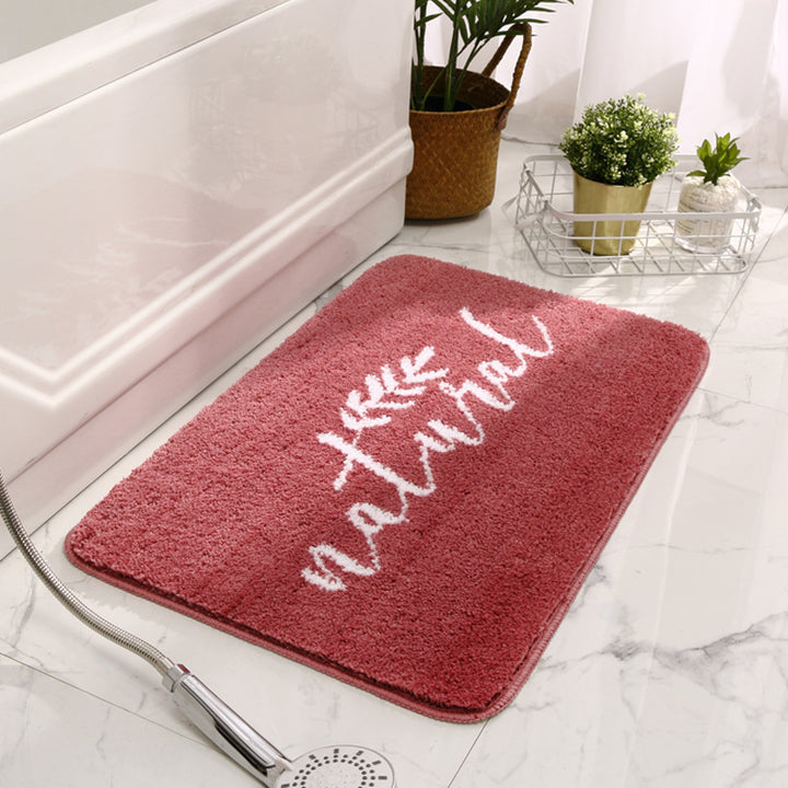 Plush Bathroom Mat