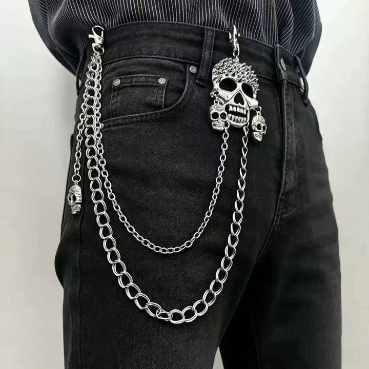 Fashionable chain belt with cross pendants Stornfield