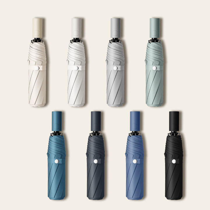 Ladies Automatic Folding Umbrella with Ergonomic Design and Wind Resistant Technology Stornfield