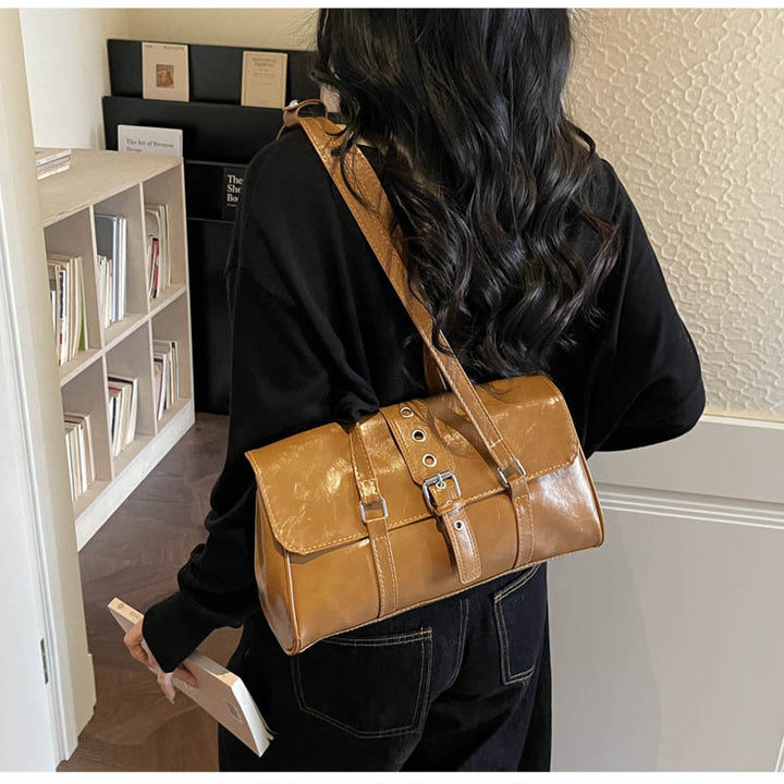 WoVintage Leather Satchel Bag Stornfield