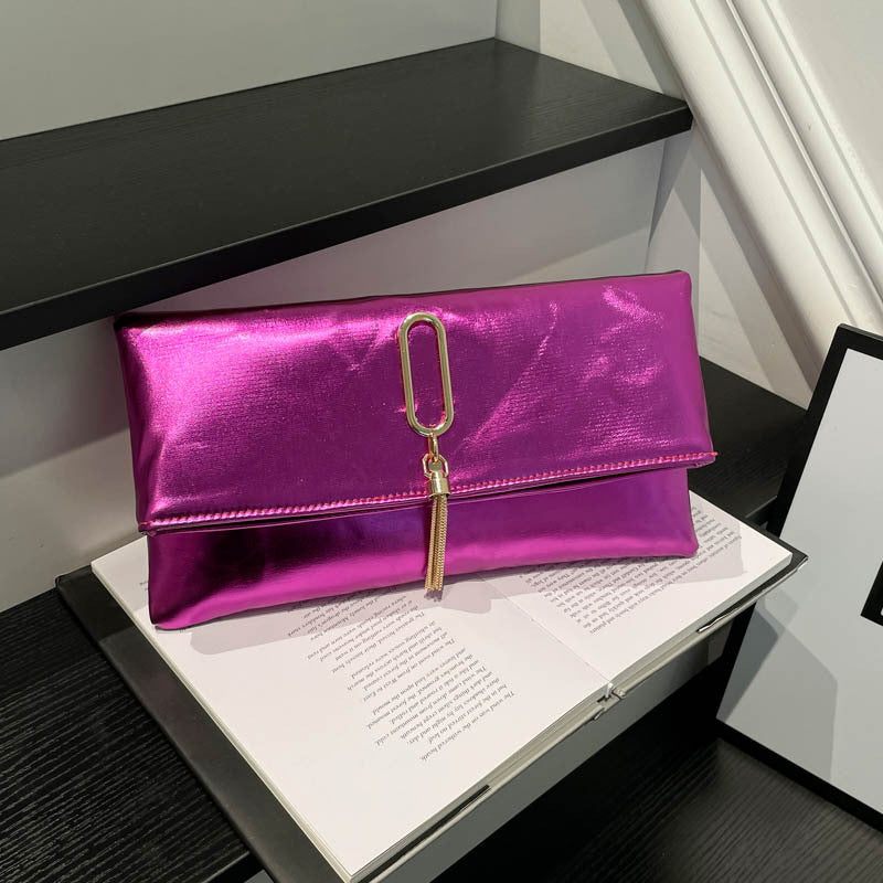 Glamorous Metallic Evening Clutch