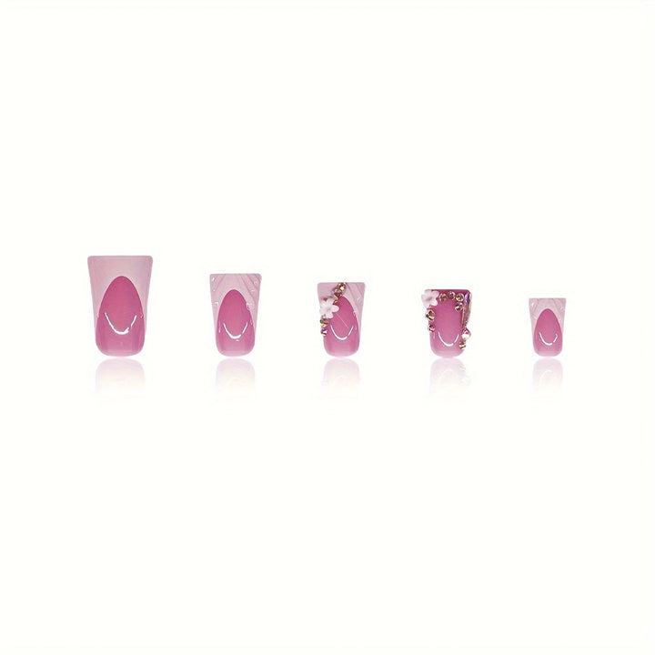 Elegant Press-On Nail Art Set Stornfield