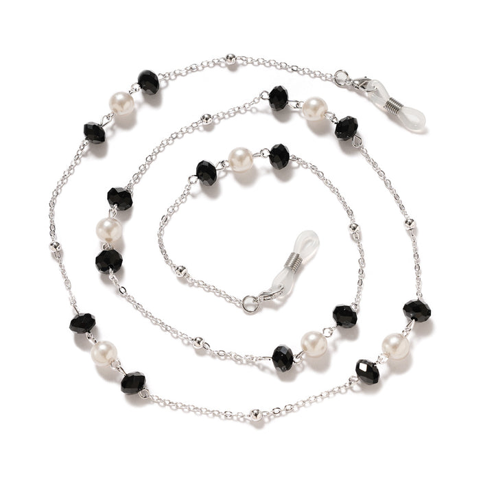 Elegant Pearl and Gemstone Eyewear Chain Stornfield