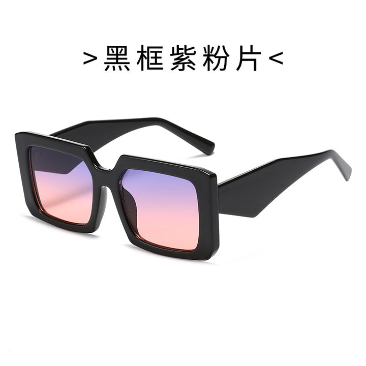 Women’s Geometric Sunglasses with Wide Frame Stornfield