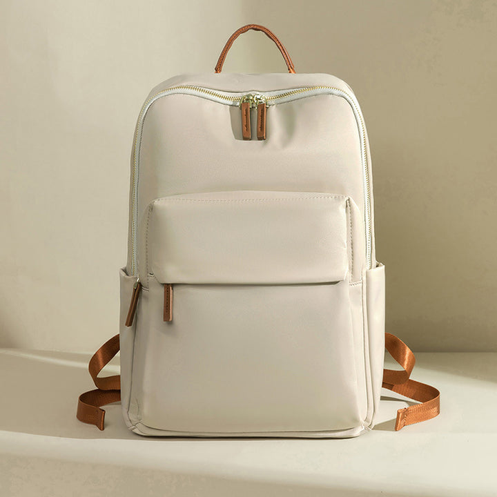 Versatile Leather Mini Backpack