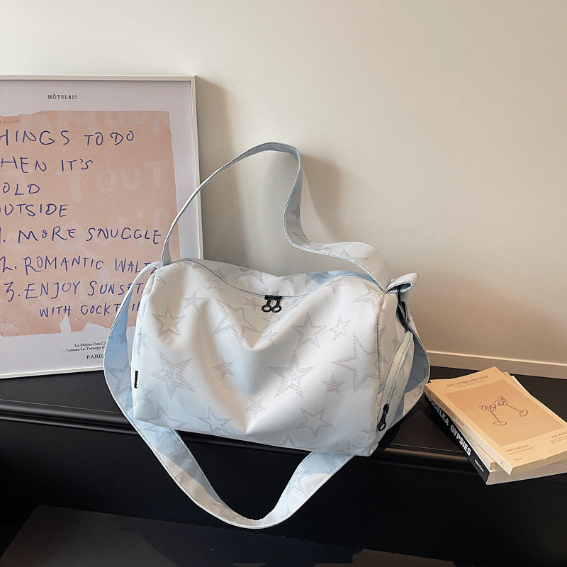Women's Sports Bag Stornfield  with Stylish Star Pattern