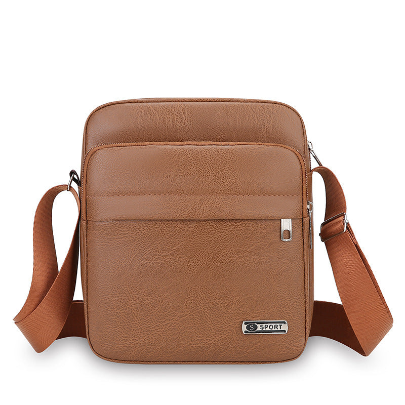 Multifunctional Casual Leather Messenger Bag Stornfield