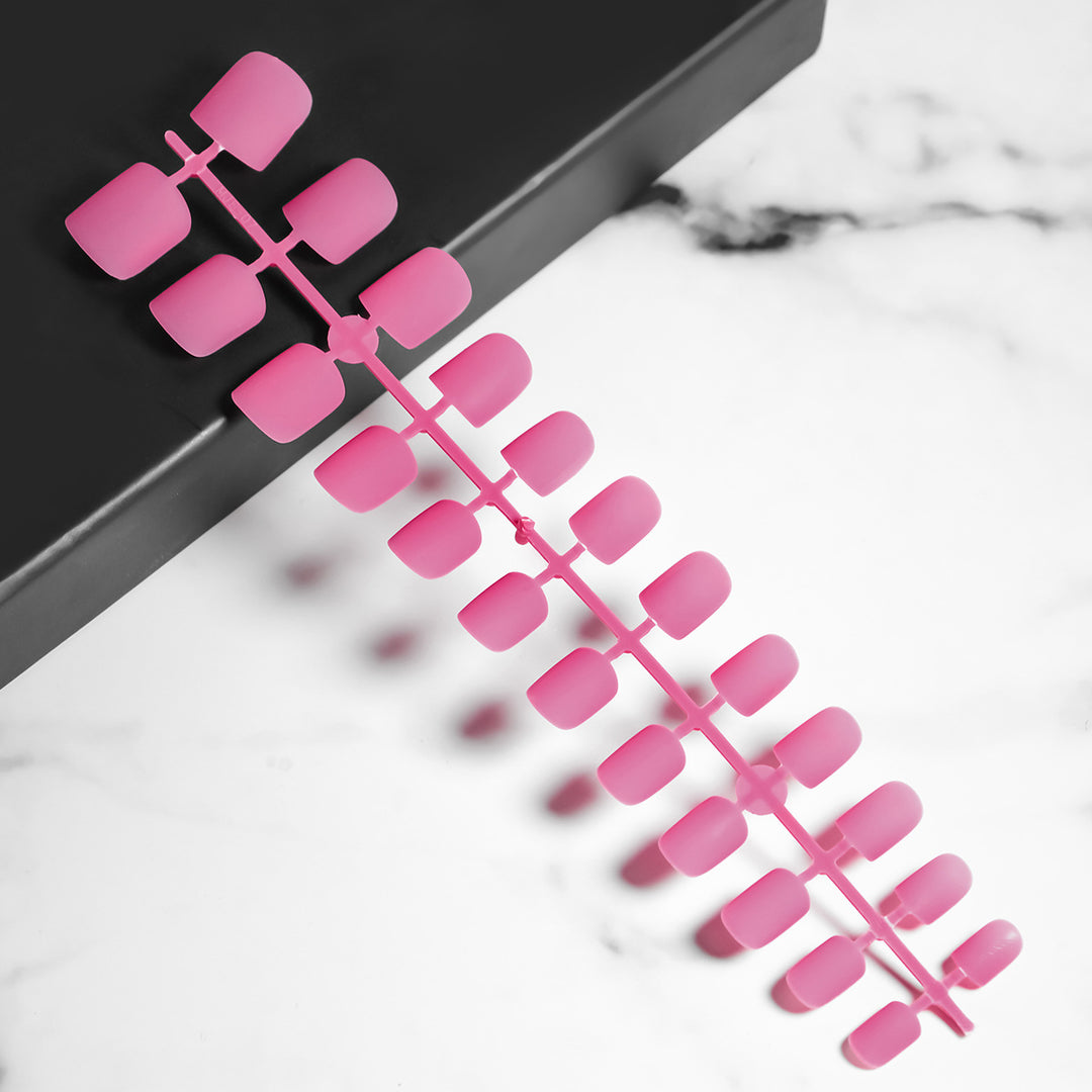 Matte Finish Press-On Nail Tips Stornfield