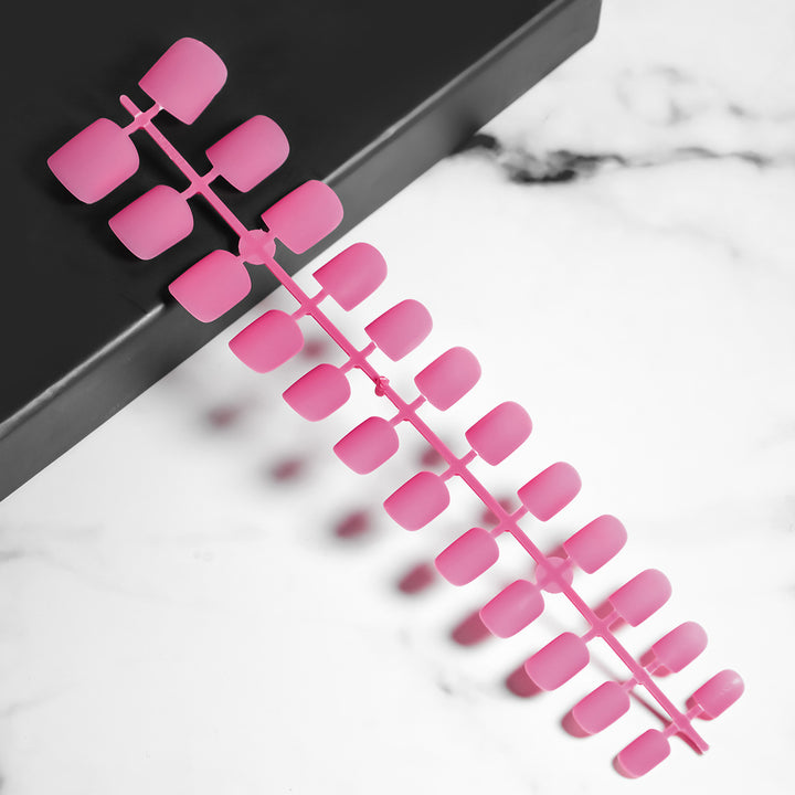 Matte Finish Press-On Nail Tips Stornfield