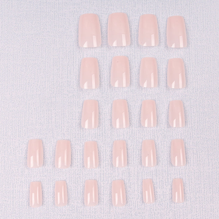 Glossy Natural Nail Finish