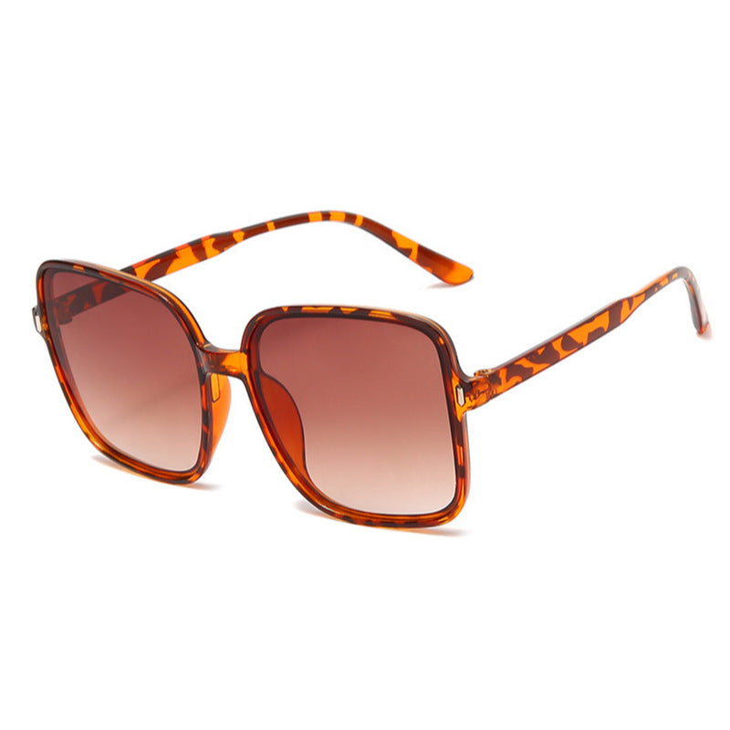 Women's large square sunglasses with bold pattern Stornfield