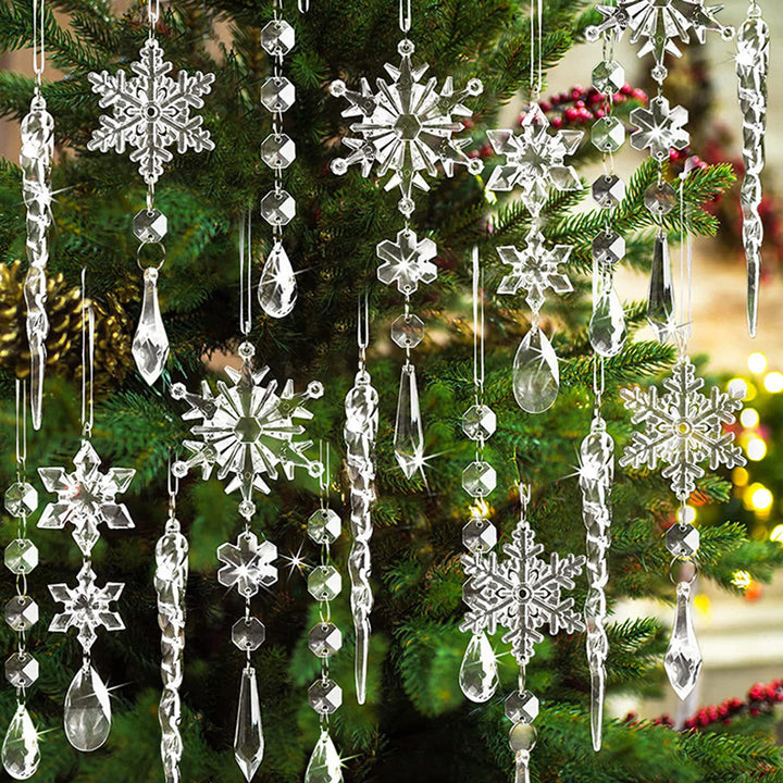 Glittering Snowflake Decoration Stornfield