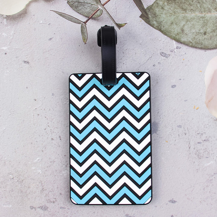 Stylish Chevron Pattern Luggage Tag Stornfield