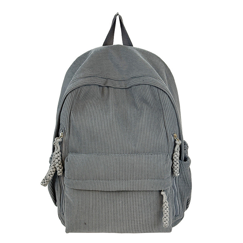 Backpack Made of Durable Ribbed Material Stornfield