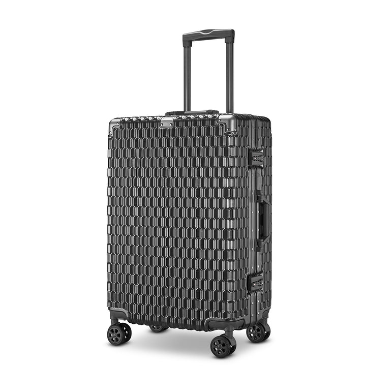 Unisex Honeycomb Textured Hard Shell Travel Suitcase Stornfield