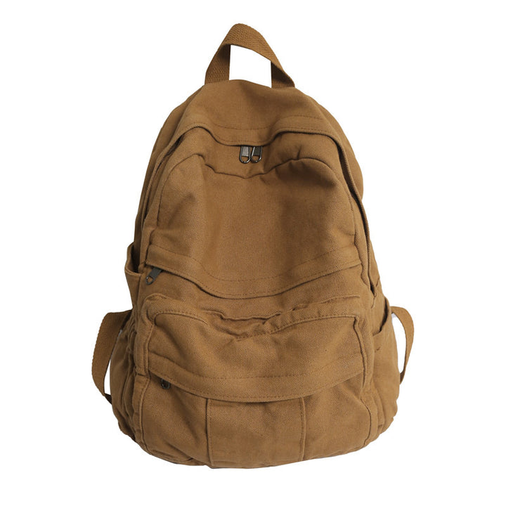 Multi-Functional Canvas School Backpack Stornfield