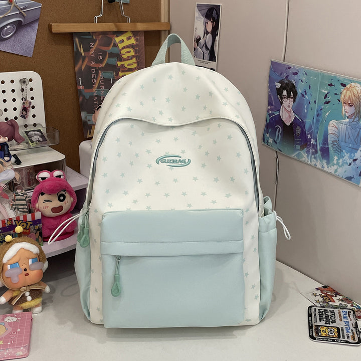 Stylish Printed Backpack with Fun Character Accents Stornfield