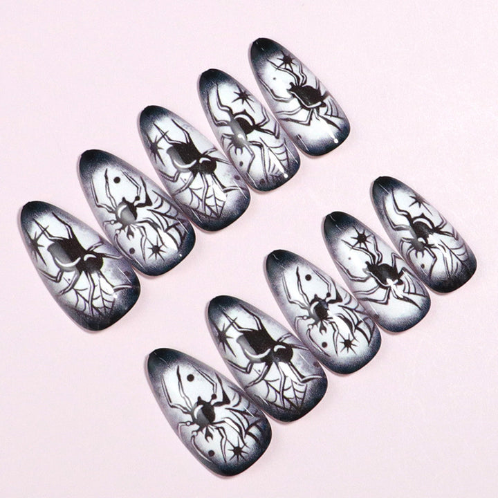 Spooky-Themed Press-On Nail Set Stornfield