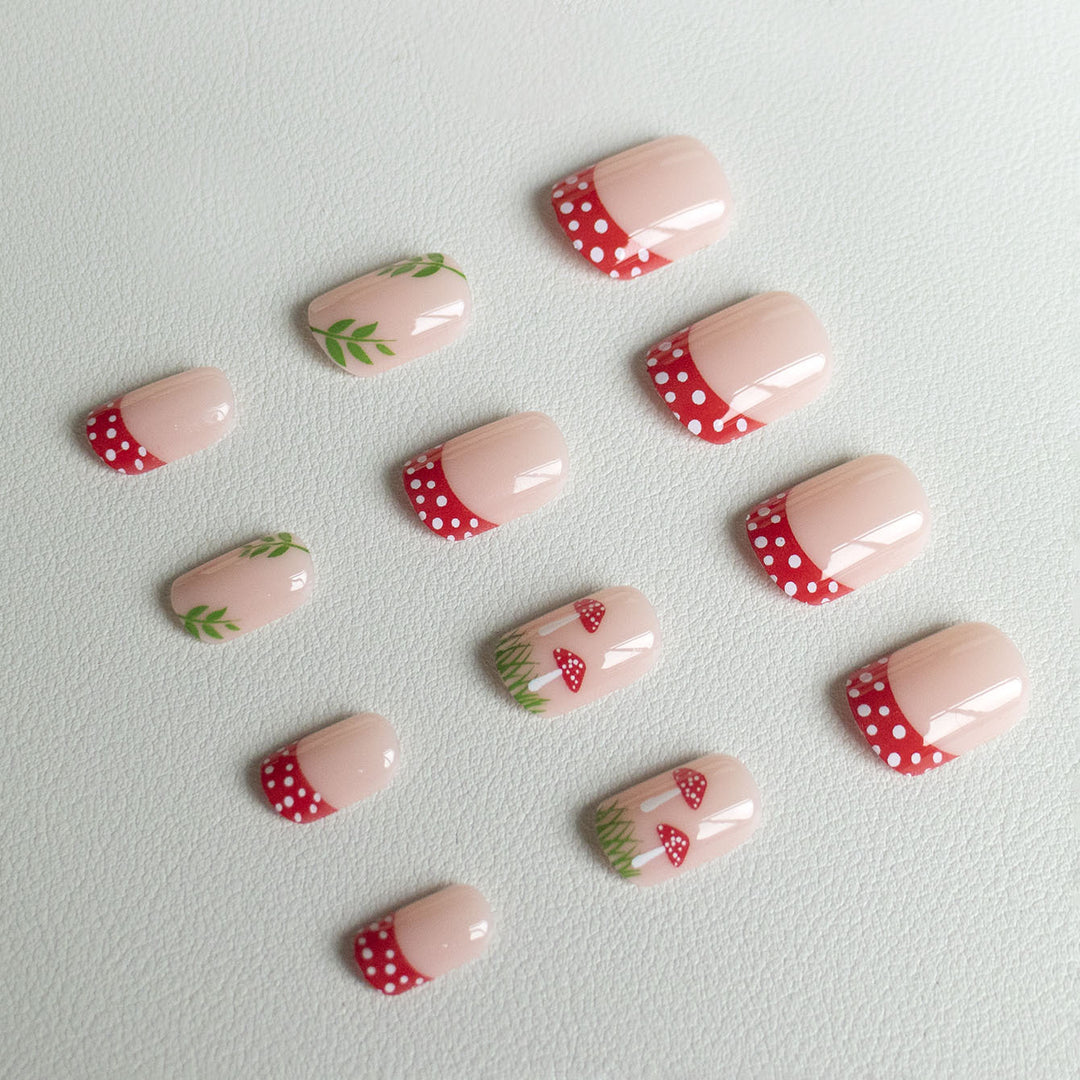 Decorative Cherry Blossom Nail Art
