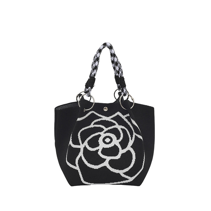 WoFloral Print Textured Handbag Stornfield