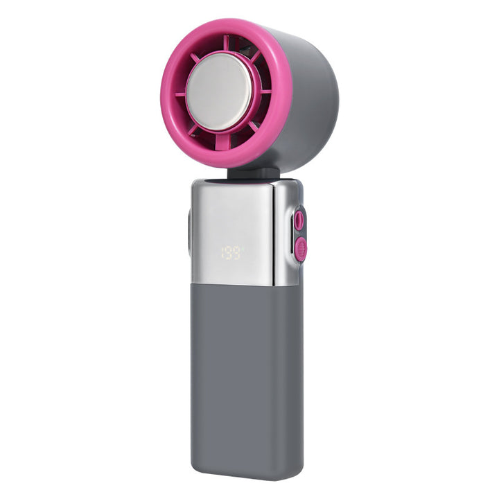 Women's portable hand fan with intelligent digital display Stornfield