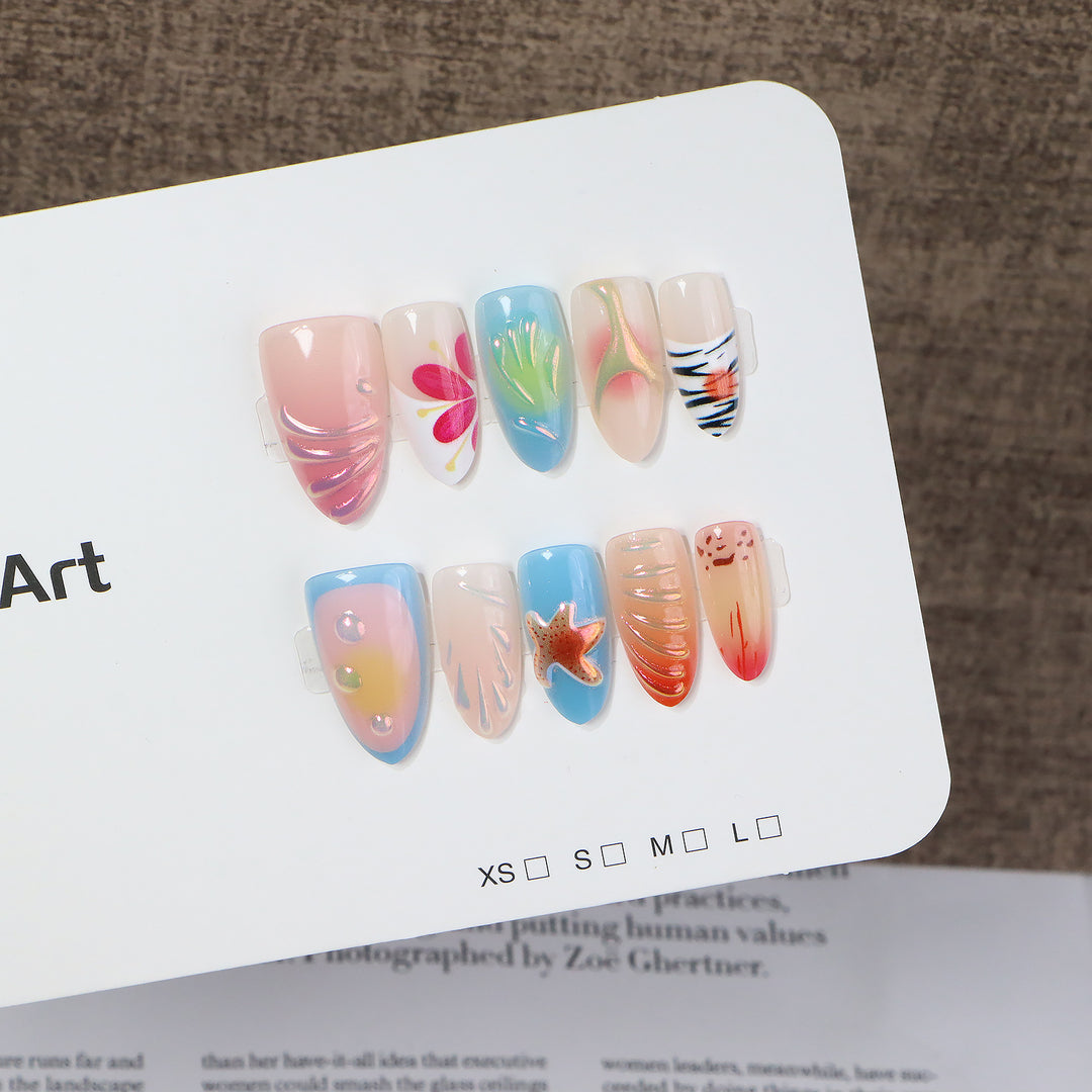 Thematic Press-On Nail Art Collection Stornfield