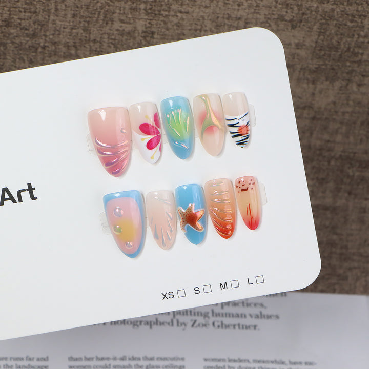 Thematic Press-On Nail Art Collection Stornfield
